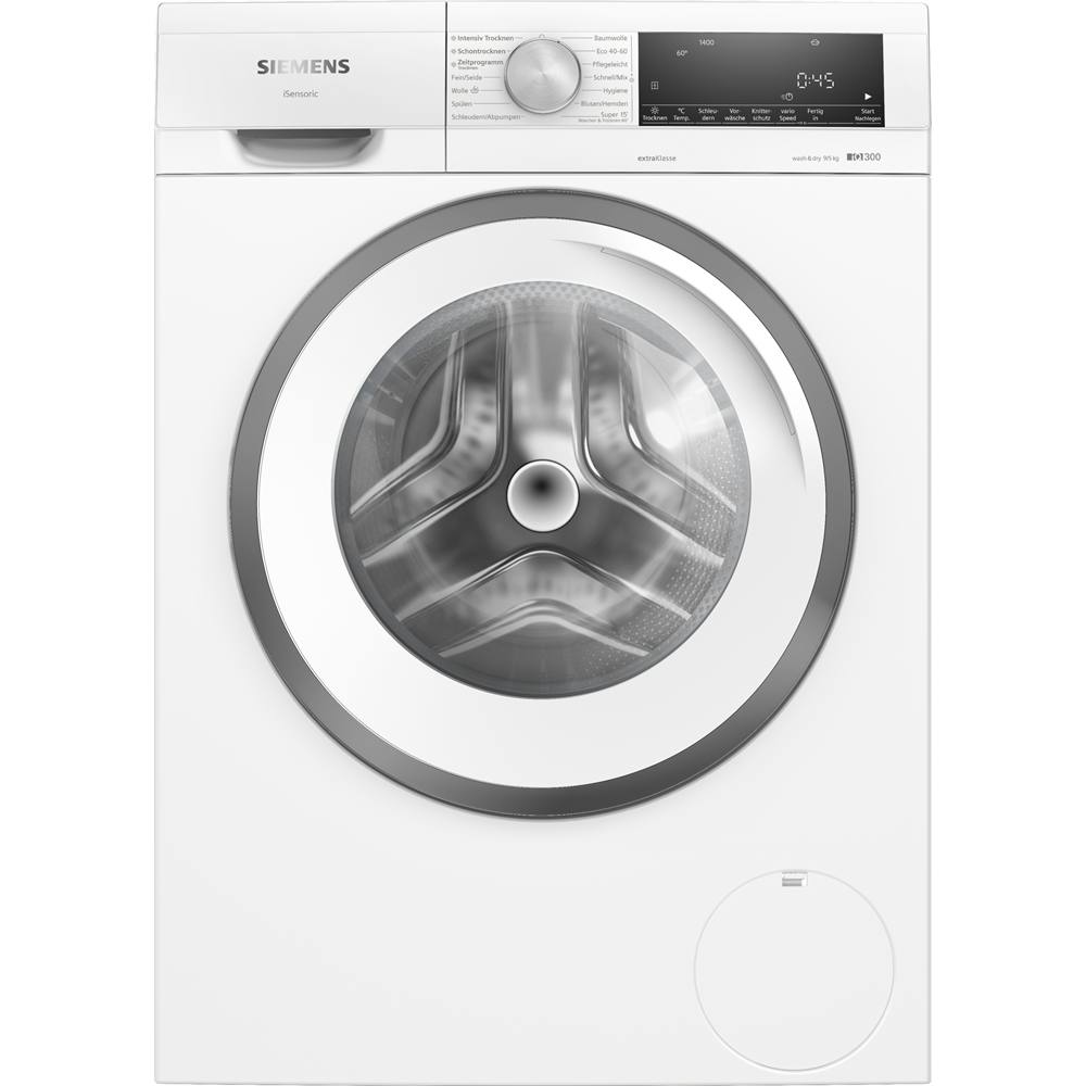 WN34A191 iQ300, Waschtrockner, 9/5 kg, 1400 U/min.